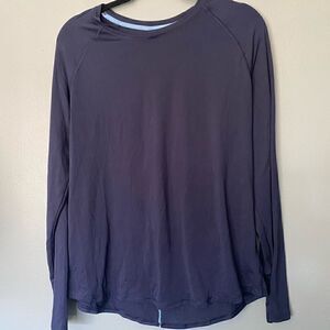 Champion Blue Athletic Top Large